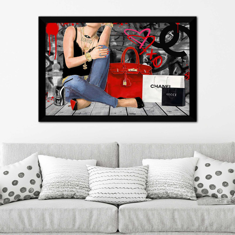 Soho (Horizontal) par By Jodi - impression, Cadre noir, H 27,5 po x l 39,5 po x P 0,75 po