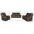3 Pieces: Sofa, Loveseat, Recliner est en rupture de stock