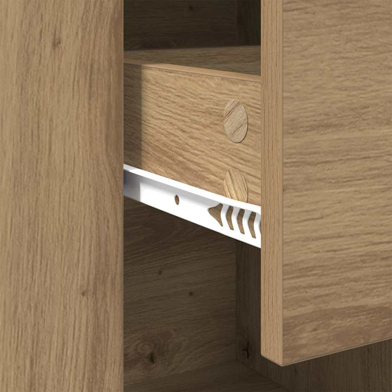 100cm Sideboard, Artisan Oak