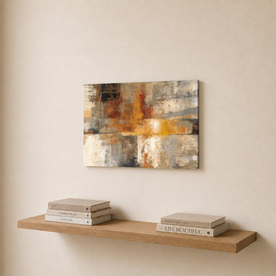 «Silver and Amber» par Silvia Vassileva - impression sur toile
