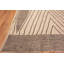 Grand tapis moderne Trendy Tons terreux