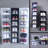 4 Pair Stackable Shoe Storage Cabinet