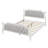 Upholstered Platform Bed with Headboard-367870348-367493767