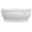 Baignoire de trempage sur pied 66 "x 36" Designer Domingo-88773101