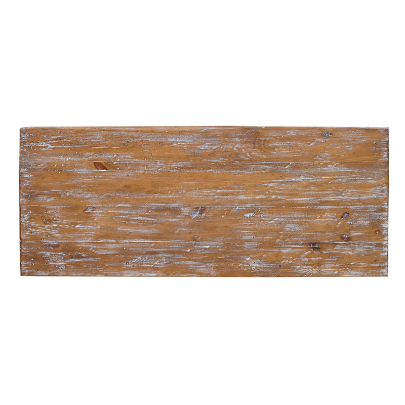 Bureau d'écriture compact en bois massif