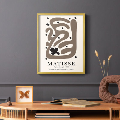 Matisse CCxx, reproduction encadrée - bois massif