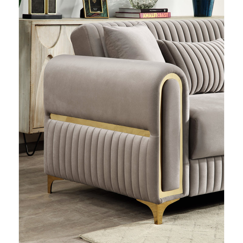 Causeuse Ruby, Grey