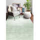 Adelia Handmade Silk Seafoam Area Rug