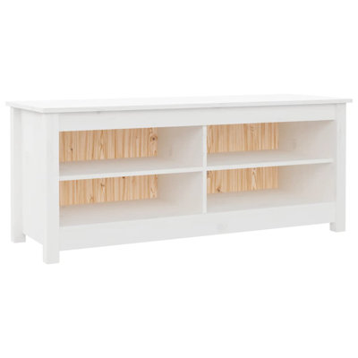Solid Wood Storage Bench