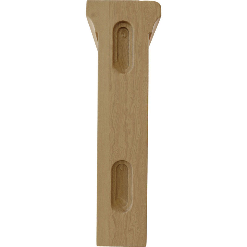 Medium Cherry Wood Corbel Bracket, 2.5" x 6" x 8"