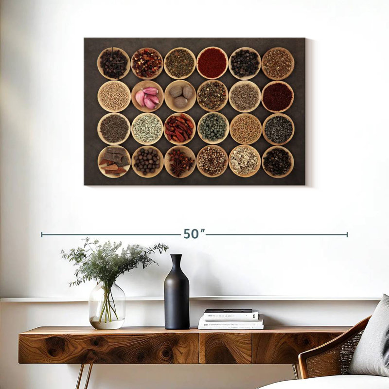 Yarlin Middle Eastern Spices, 24" H x 36" W