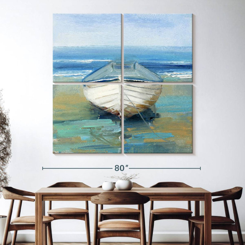 Mehar Beach Dreaming, 74" H x 74" W