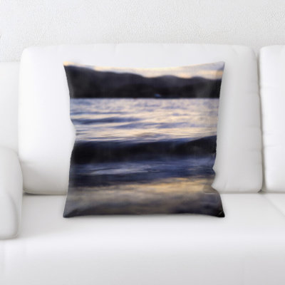 Khalil Microsuede Reversible Throw Pillow