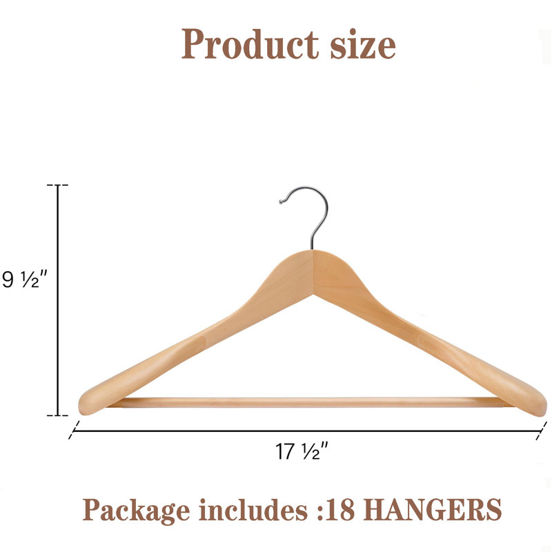 Cintre en bois, 18