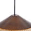 Luminaire suspendu en rotin 1 lumière-901834230