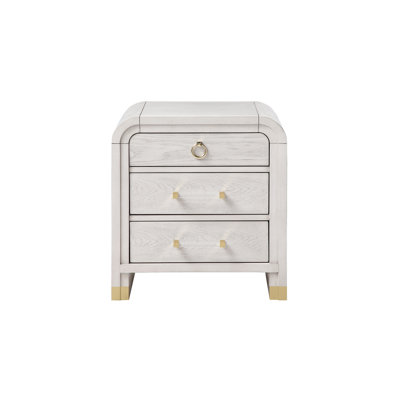 Oak Wood Nightstand Bedside Table With Drawer | Gift Idea