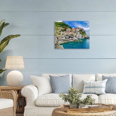Townscape By The Sea Canvas, design by LSR Creative Studio