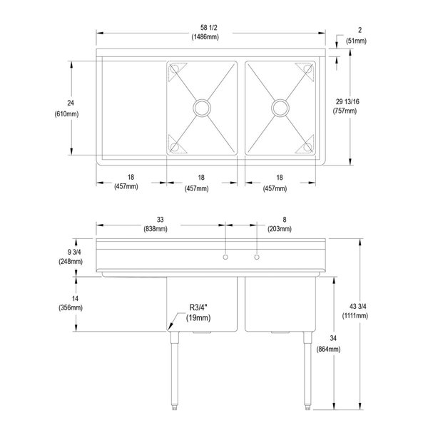 Dimensions du produit