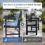 Banc de parc extérieur Hdpe avec porte-gobelet dissimulé-788171853