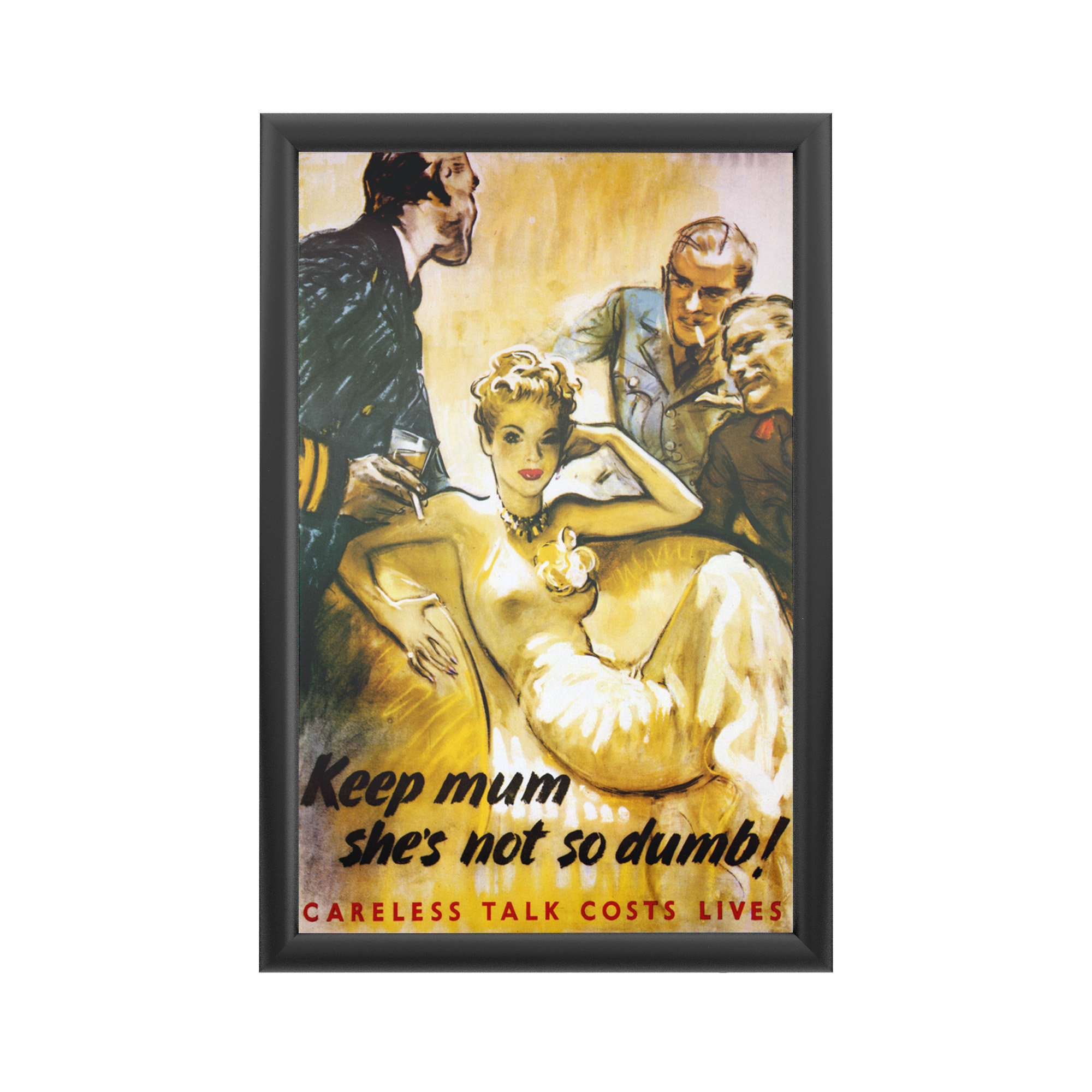 House of Hampton® " Keep Mum She’s Not So Dumb " | Wayfair