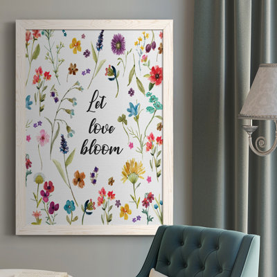 Let Love Bloom - Reproduction de photo sur toile