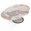 Daely Extendable Oval Metal Base Dining Table-607374609