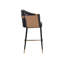 Carter Upholstered Stool with Metal Frame-801964078-801964243
