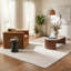 Tapis tapis d'intérieur moderne, beige crème.-1241417197