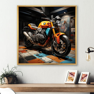 " Pop Art Motorcycle "