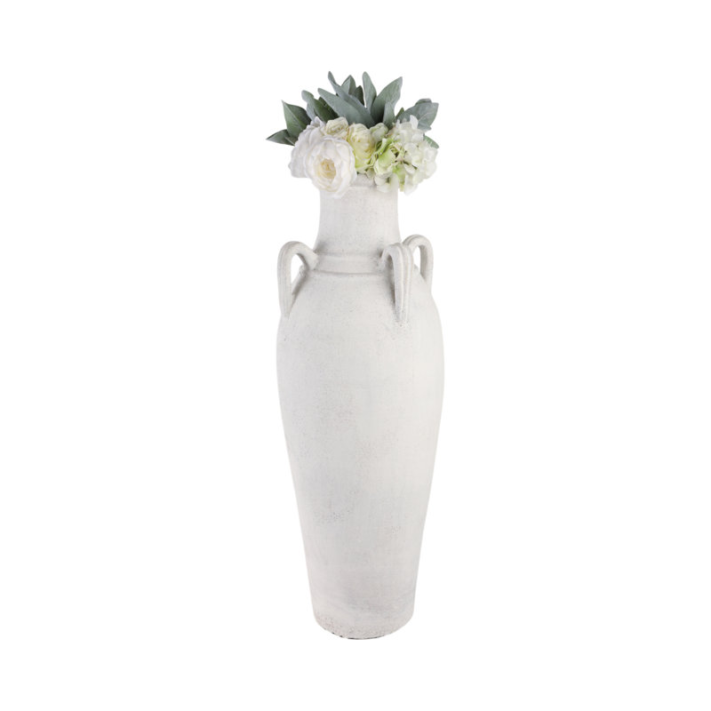 Handmade Clay Floor Vase