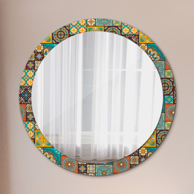 Huldar Glass Flat Wall Mirror