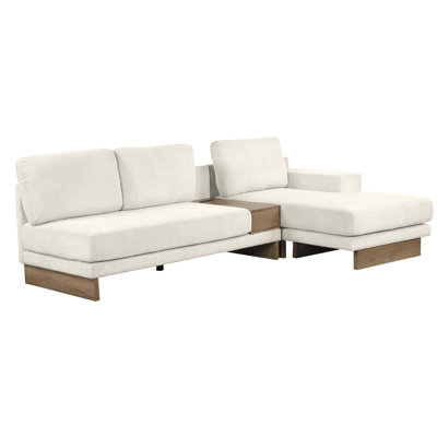 Vuturica 114'' Corduroy Sofa