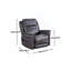 Fauteuil inclinable électrique pivotant Fruge OKIN-637086912