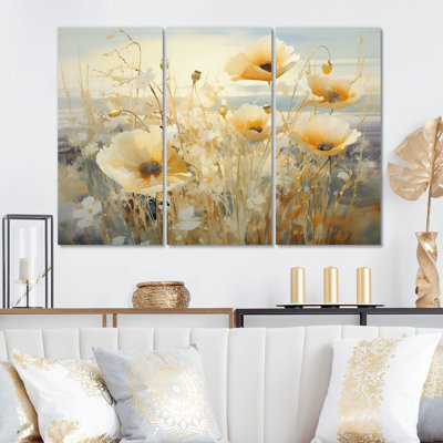 Burley - ensemble de reproductions d'art mural coquelicots