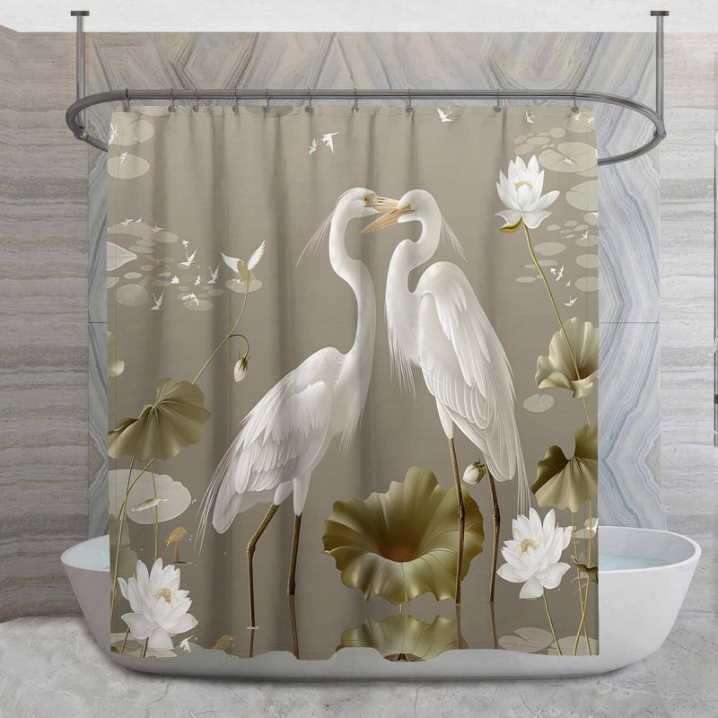 Bhaskar Shower Curtain, 93"H x 70"W