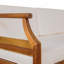 Ensemble de canapé en bois d'acacia 4 pièces Aston, beige