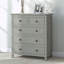 Commode 5 tiroirs en bois massif-2091169704