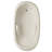 Kimberly 66'' x 40'' Soaking Acrylic Bathtub-9228473-88693360