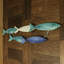 Décoration murale « Fish School Coastal Beach »