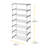 7-Tier Metal Closet Shoe Organizer