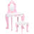 Rikwin Kids Vanity Table with Mirror