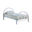 Lit simple en métal avec cadre ouvert-209462820