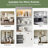 83.4"Tall Bookshelf Suite with LED Lighting, Modern Bookcase Suite with Sliding Doors,Drawers and Open Shelves,Storage Bookshelf for Living Room,Home Office,White