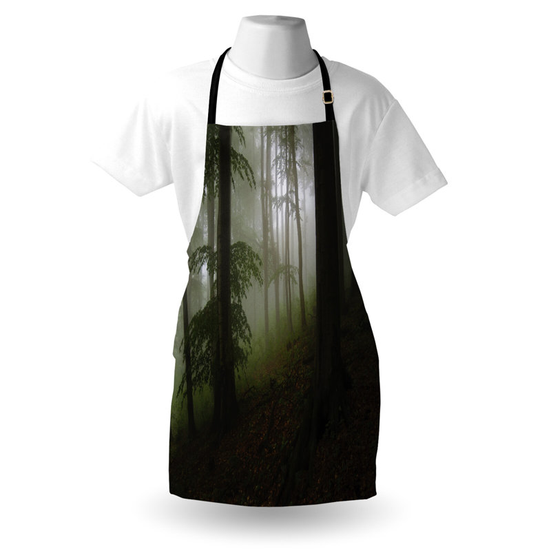 No Pattern Bib Apron