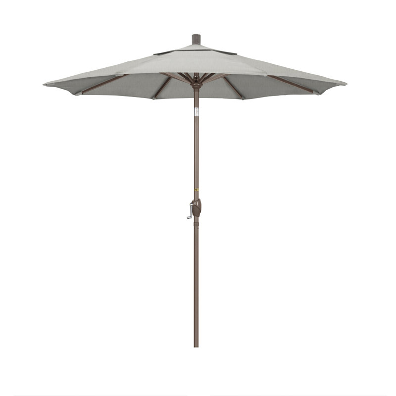 Parasol sunbrella de marché 7,5' Wallach, Toile granit Sunbrella®