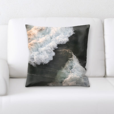 Ida Microsuede Reversible Throw Pillow