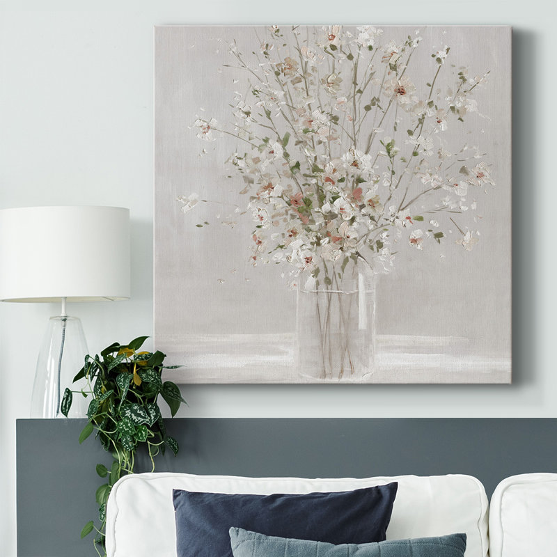 " Spring Cherry Blossoms ", 16" H x 16" W x 1.5" D