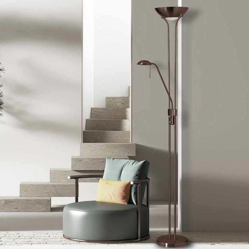 Mother & Son Floor Lamp, Oil Brushed Bronze