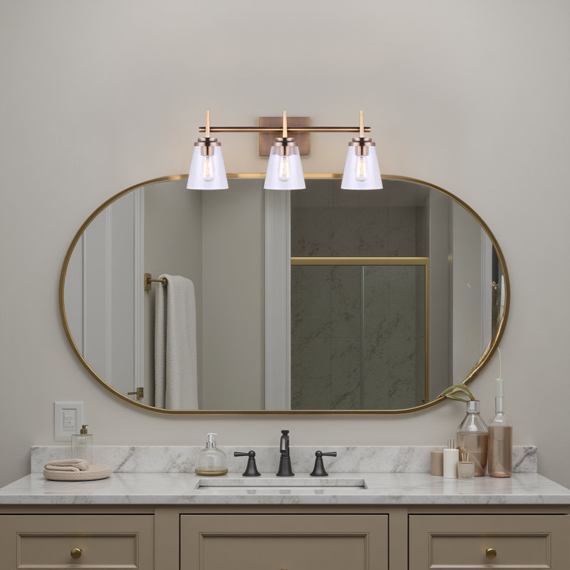 Éclairage pour meuble-lavabo 3 lumières Kesler