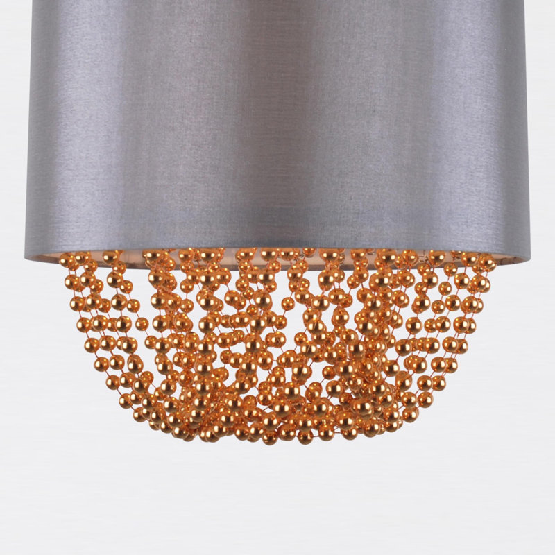 23 cm H Drum Cotton Pendant Shade ( Uno )
